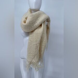 Inc International Concepts Tan Oatmeal Color Muslin Like Oversize Scarf
